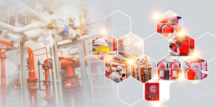 Industrial Fire Protection Grid